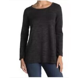 Forgotten Grace Gray Space Dye Lightweight Sweatshirt XS Nordstrom